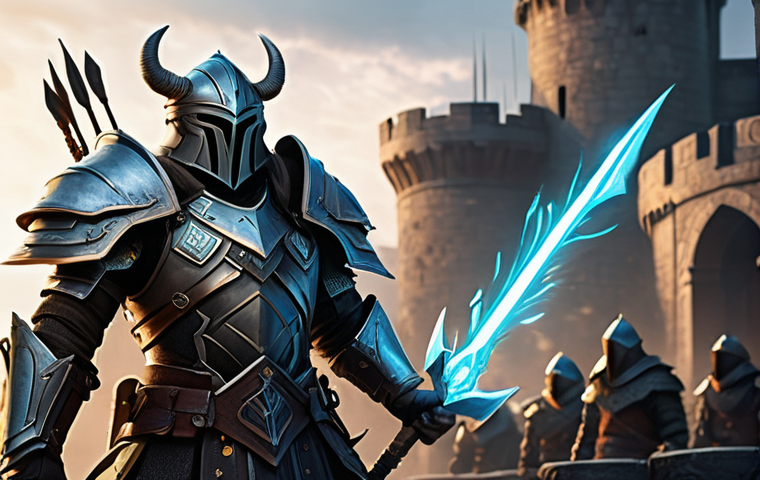 리니지 대규모 전쟁 전략 - **Prompt Title: The Strategists' Chamber**
    A group of diverse fantasy characters, including a he...