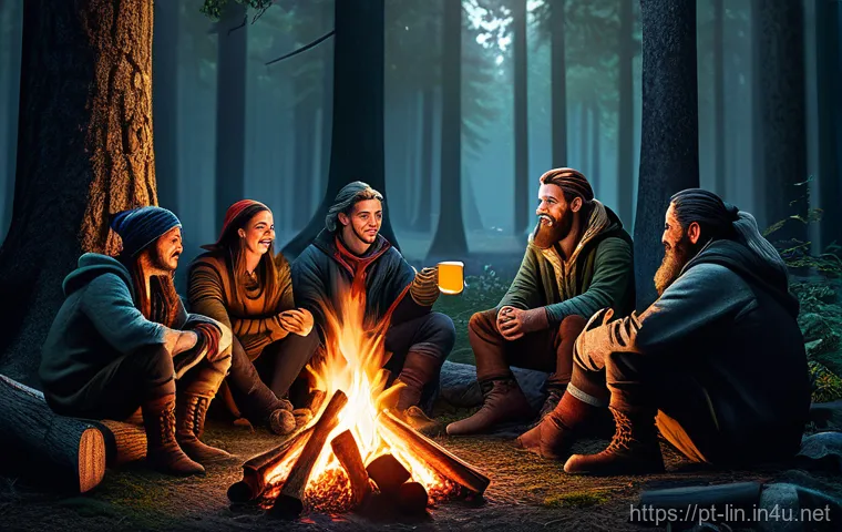 리니지 초보자용 공략법 - **Prompt:** A dynamic scene depicting a diverse group of adventurers engaged in combat against a pac...