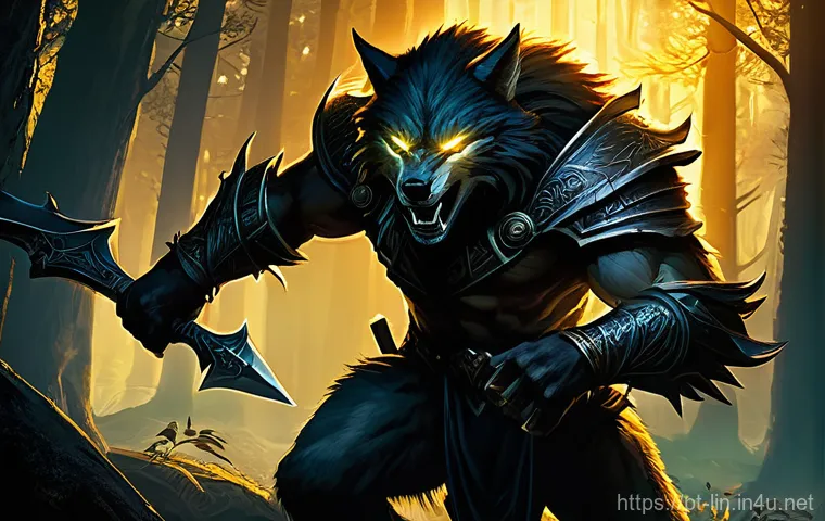 리니지 업데이트 트렌드 - **Image Prompt: Varkas, the Lycanthropic Fury**
    A powerful and agile Varkas, a werewolf-like war...