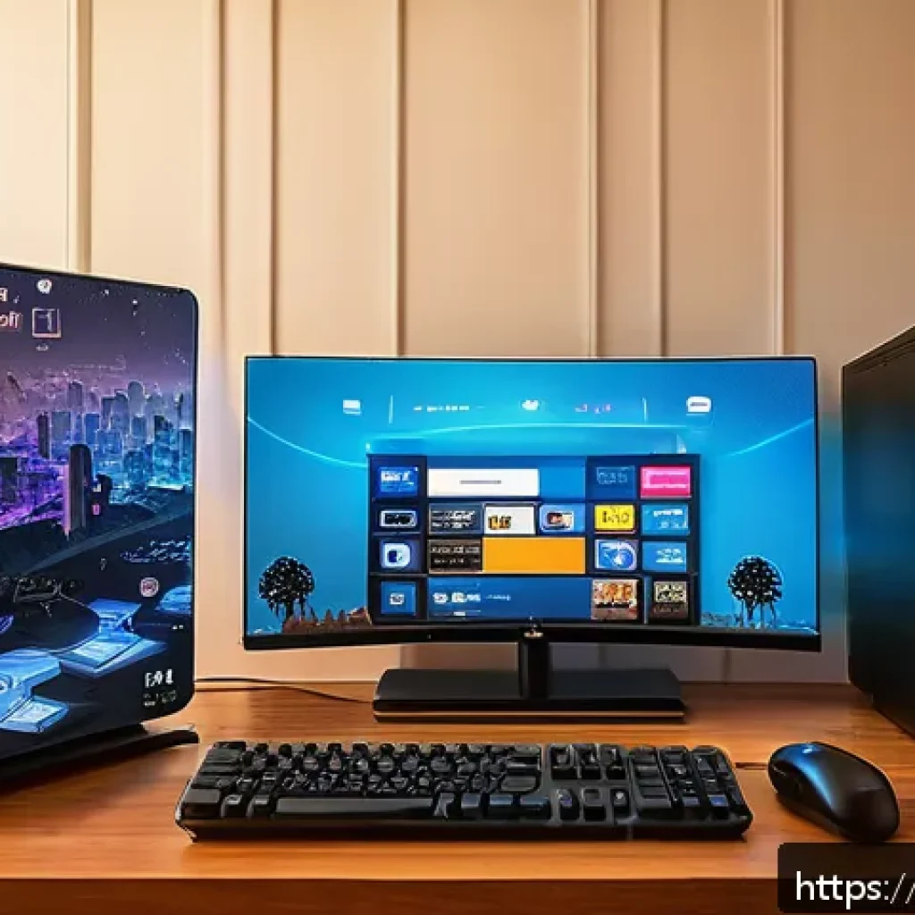 리니지 접속 오류 해결법 - A cozy Brazilian home gaming setup with a young adult male focused on playing Lineage online using a...